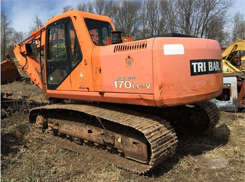UNLOCK THE FULL POTENTIAL OF YOUR DEAWOO DOOSAN SOLAR 170LC-V EXCAVATOR WITH OUR COMPREHENSIVE SERVICE REPAIR MANUAL IN PDF FORMAT. 