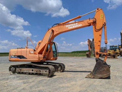 UNLOCK THE FULL POTENTIAL OF YOUR DEAWOO DOOSAN SOLAR 175LC-V EXCAVATOR WITH OUR COMPREHENSIVE SERVICE REPAIR MANUAL IN PDF FORMAT. 