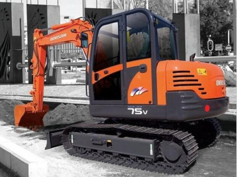 UNLOCK THE FULL POTENTIAL OF YOUR DEAWOO DOOSAN SOLAR 75-V EXCAVATOR WITH OUR COMPREHENSIVE SERVICE REPAIR MANUAL IN PDF FORMAT.