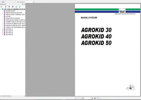Unlock the full potential of your DEUTZ-FAHR AGROKID 30, 40, and 50 with our comprehensive workshop manual available in PDF format. This essential guide is designed to provide you with detailed insights into maintenance, troubleshooting, and repair procedures, ensuring your machinery operates at peak performance.