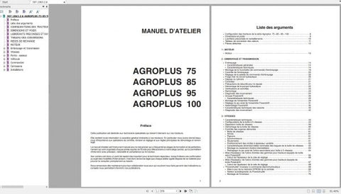 Unlock the full potential of your DEUTZ-FAHR AGROPLUS 75, 85, 95, and 100 tractors with our comprehensive workshop manual in PDF format. This essential guide provides detailed instructions