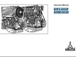 UNLOCK THE FULL POTENTIAL OF YOUR DEUTZ B, F L 1011F, B, FM 1011F ENGINE WITH OUR COMPREHENSIVE OPERATION MAINTENANCE MANUAL IN PDF FORMAT.