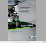 Unlock the full potential of your DEUTZ FAHR AGROTRON 7210, 7230, and 7250 TTV with our comprehensive workshop manual in PDF format. This essential guide is designed to provide you with detailed insights into maintenance, troubleshooting, and repair
