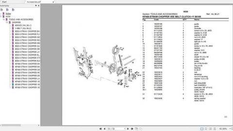 Discover the essential DEUTZ FAHR TRACTOR 4030 Spare Parts Catalogue Manual, now available in a convenient PDF format. This comprehensive guide is designed to help you easily