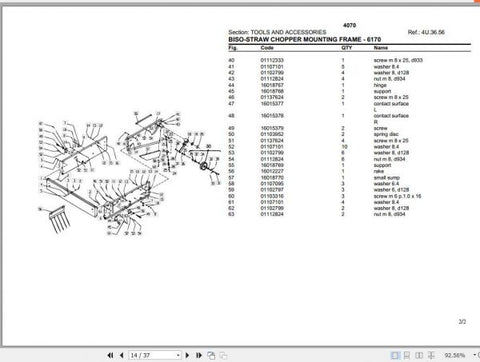 Discover the essential DEUTZ FAHR Tractor 4070 Spare Parts Catalogue Manual, now available in a convenient PDF format. This comprehensive guide is designed to help you easily