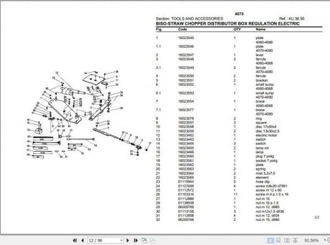 Discover the essential DEUTZ FAHR TRACTOR 4075 Spare Parts Catalogue Manual, now available in a convenient PDF format. This comprehensive guide is designed to help you easily identify and source the right parts for your tractor, ensuring optimal performance and longevity