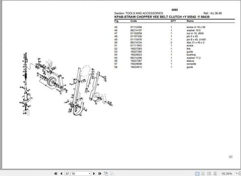 Discover the essential DEUTZ FAHR TRACTOR 4080 Spare Parts Catalogue Manual, now available in a convenient PDF format. This comprehensive guide is designed to help you easily