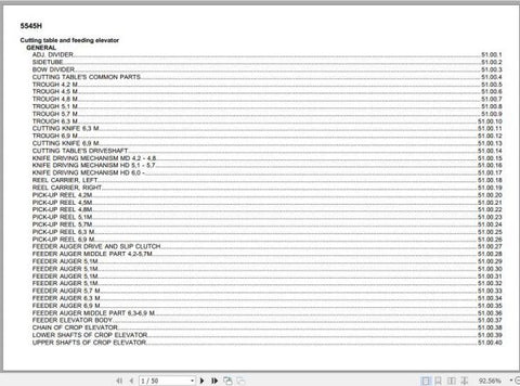 Discover the essential DEUTZ FAHR TRACTOR 5545H Spare Parts Catalogue Manual, now available in a convenient PDF format. This comprehensive guide is designed to help you easily identify