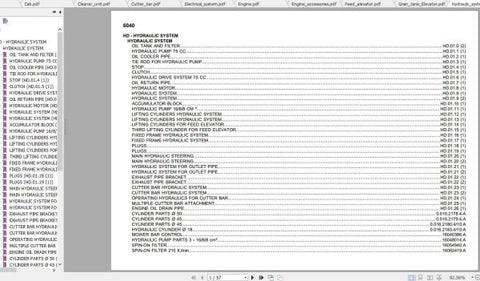 Discover the ultimate resource for maintaining your DEUTZ FAHR 6040 tractor with our comprehensive Spare Parts Catalogue Manual. This PDF file is meticulously designed to provide you with detailed diagrams and part numbers, ensuring you can easily