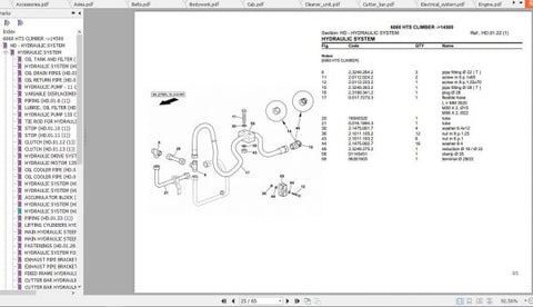 Discover the ultimate resource for maintaining your DEUTZ FAHR 6060HTS tractor with our comprehensive Spare Parts Catalogue Manual. This PDF file is meticulously organized, providing