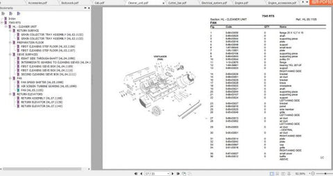 Discover the essential DEUTZ FAHR TRACTOR 7545 Spare Parts Catalogue Manual, now available in a convenient PDF format. This comprehensive guide is designed to help you easily identify and order the right parts for your tractor, ensuring optimal performance and longevity