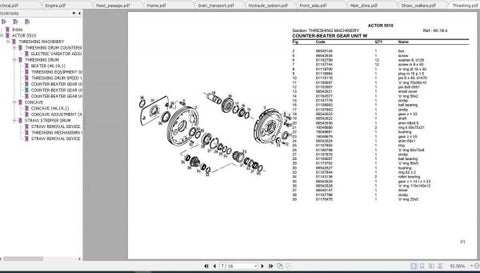 Discover the ultimate resource for maintaining your DEUTZ FAHR 5510 and 5520 tractors with our comprehensive Spare Parts Catalogue Manual. This PDF file is meticulously designed