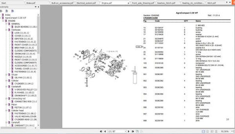 Discover the ultimate resource for maintaining your DEUTZ FAHR tractor with the Agrocompact Spare Parts Catalogue Manual. This comprehensive PDF file is designed to provide you with detailed information on all available spare parts, ensuring you can keep your machinery