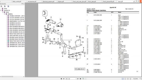 Discover the essential DEUTZ FAHR Tractor Agrokid 40 Spare Parts Catalogue Manual, now available in a convenient PDF format. This comprehensive guide is designed to help you easily identify and source the right spare parts for your Agrokid 40 tractor, ensuring