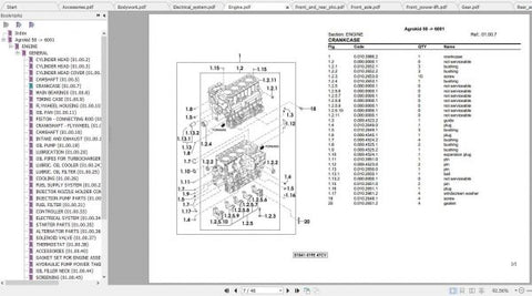 Discover the essential DEUTZ FAHR Tractor Agrokid 50 Spare Parts Catalogue Manual, now available in a convenient PDF format. This comprehensive guide is designed to help you easily identify
