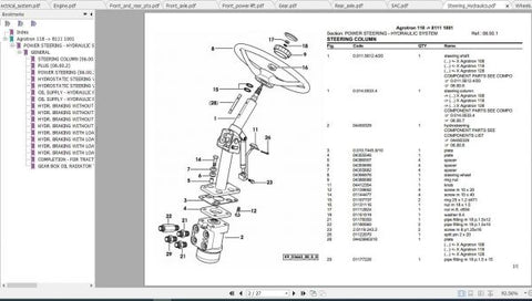 Discover the ultimate resource for maintaining your DEUTZ FAHR AGROTRON 118 tractor with our comprehensive Spare Parts Catalogue Manual. This PDF file is meticulously designed to provide you with detailed information on all components, ensuring you have everything you need at your fingertips for efficient repairs and maintenance