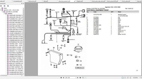 Discover the essential DEUTZ FAHR TRACTOR AGROTRON 130 Spare Parts Catalogue Manual, now available in a convenient PDF format. This comprehensive guide 