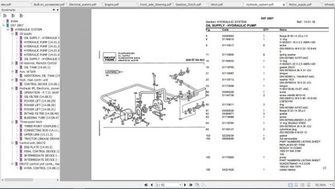 Discover the ultimate resource for maintaining your DEUTZ FAHR tractor with the D07 Spare Parts Catalogue Manual