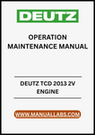 UNLOCK THE FULL POTENTIAL OF YOUR DEUTZ TCD 2013 2V ENGINE WITH OUR COMPREHENSIVE SERVICE REPAIR MANUAL IN PDF FORMAT. 