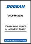  Unlock the full potential of your DOOSAN D1146, D1146T, and D1146TI diesel engines with our comprehensive shop manual in PDF format. This essential resource provides detailed diagrams, troubleshooting tips, and maintenance procedures, ensuring you have everything you need for efficient repairs and optimal performance. Whether you're a seasoned mechanic or a DIY enthusiast, this manual is designed to enhance your understanding and streamline your engine servicing tasks. Don't miss out on the opportunity to 