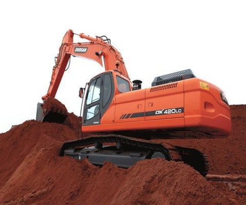 UNLOCK THE FULL POTENTIAL OF YOUR DOOSAN DAEWOO DX420LC HYDRAULIC EXCAVATOR WITH OUR COMPREHENSIVE SERVICE REPAIR MANUAL IN PDF FORMAT. 
