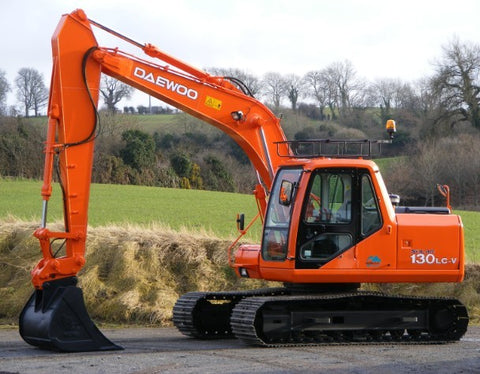UNLOCK THE FULL POTENTIAL OF YOUR DOOSAN DAEWOO SOLAR 130LC-V HYDRAULIC EXCAVATOR WITH OUR COMPREHENSIVE SERVICE REPAIR MANUAL IN PDF FORMAT. 