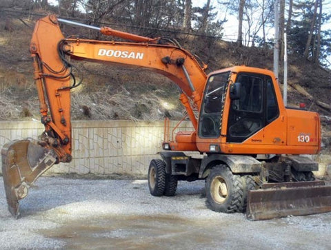 UNLOCK THE FULL POTENTIAL OF YOUR DOOSAN DAEWOO SOLAR 130W-V WHEEL EXCAVATOR WITH OUR COMPREHENSIVE SERVICE REPAIR MANUAL IN PDF FORMAT. 