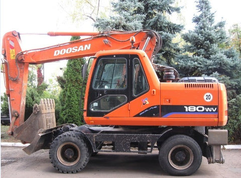 UNLOCK THE FULL POTENTIAL OF YOUR DOOSAN DAEWOO SOLAR 180W-V WHEEL EXCAVATOR WITH OUR COMPREHENSIVE SERVICE REPAIR MANUAL IN PDF FORMAT.