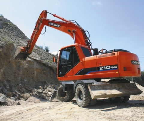 UNLOCK THE FULL POTENTIAL OF YOUR DOOSAN DAEWOO SOLAR 210W-V WHEEL EXCAVATOR WITH OUR COMPREHENSIVE SERVICE REPAIR MANUAL IN PDF FORMAT.
