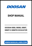 Unlock the full potential of your DOOSAN excavator with the comprehensive DB58, DB58S, DB58T, DB58TI, and DB58TIS Diesel Engine Shop Manual in PDF format. This essential resource provides detailed insights into maintenance, troubleshooting, and repair procedures, ensuring your equipment operates at peak performance. With easy navigation and clear illustrations, this manual is designed for both seasoned professionals and DIY enthusiasts, making it an invaluable addition to your toolkit. Don't miss the opport
