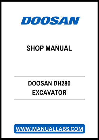 Unlock the full potential of your Doosan DH280 Excavator with our comprehensive Shop Manual in PDF format. This essential guide provides detailed schematics, maintenance tips, and troubleshooting advice, ensuring you can keep your equipment running smoothly and efficiently. With easy navigation and clear instructions, this manual is perfect for both seasoned professionals and DIY enthusiasts looking to enhance their knowledge and skills. Don't miss out on the opportunity to maximize your excavator's perform