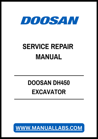 Unlock the full potential of your Doosan DH450 Excavator with our comprehensive Service Repair Manual in PDF format. This essential guide is designed to provide you with detailed instructions, diagrams, and troubleshooting tips to keep your excavator running smoothly and efficiently.