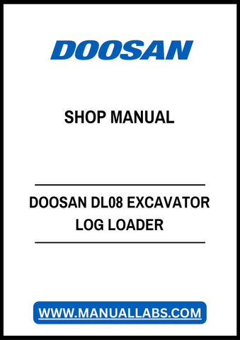 Unlock the full potential of your Doosan DL08 Excavator Log Loader with our comprehensive PDF Shop Manual. This essential resource provides detailed diagrams, maintenance tips, and troubleshooting guidance, ensuring you can operate and maintain your equipment with confidence. Perfect for both seasoned professionals and DIY enthusiasts, this manual is designed to enhance your efficiency and extend the lifespan of your machine. Don't miss out on the opportunity to streamline your operations—download your copy