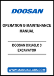 Enhance your operational efficiency with the DOOSAN DX140LC Excavator Operation & Maintenance Manual, available in a convenient PDF format. This comprehensive guide provides essential insights into the proper operation and maintenance of your excavator, ensuring optimal performance and longevity. With detailed instructions, troubleshooting tips, and maintenance schedules, this manual is an invaluable resource for operators and technicians alike. Invest in your equipment's reliability and productivity today 