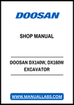 Unlock the full potential of your DOOSAN DX140W and DX160W excavators with our comprehensive shop manual in PDF format. This essential resource provides detailed diagrams, maintenance tips, and troubleshooting guidance, ensuring you can keep your machinery running smoothly and efficiently. Perfect for both seasoned professionals and DIY enthusiasts, this manual is your go-to guide for maximizing performance and minimizing downtime. Download your copy today and take the first step towards enhanced productivi