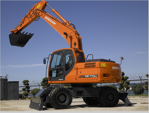 UNLOCK THE FULL POTENTIAL OF YOUR DOOSAN DX170W WHEEL EXCAVATOR WITH OUR COMPREHENSIVE SERVICE REPAIR MANUAL IN PDF FORMAT.