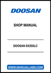 Unlock the full potential of your Doosan DX255LC with our comprehensive PDF Shop Manual. This essential resource provides detailed insights into maintenance, troubleshooting, and repair procedures, ensuring your equipment operates at peak performance. With easy navigation and clear illustrations, you can quickly find the information you need to keep your machine running smoothly. Invest in this manual today and empower yourself with the knowledge to tackle any challenge with confidence.
