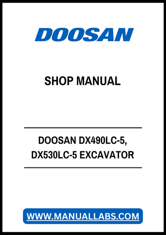 Unlock the full potential of your DOOSAN DX490LC-5 and DX530LC-5 excavators with our comprehensive shop manual in PDF format. This essential resource provides detailed diagrams, maintenance tips, and troubleshooting guidance, ensuring you can keep your machinery running smoothly and efficiently. Perfect for both seasoned professionals and DIY enthusiasts, this manual is your go-to guide for maximizing performance and minimizing downtime. Download your copy today and take the first step towards enhanced prod