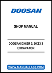 Unlock the full potential of your DOOSAN DX62R 3 and DX63 3 excavators with our comprehensive shop manual, available in a convenient PDF format. This essential guide provides detailed schematics, maintenance tips, and troubleshooting advice, ensuring you can keep your machinery running smoothly and efficiently. Perfect for both seasoned professionals and DIY enthusiasts, this manual is your go-to resource for maximizing performance and minimizing downtime. Don't miss out on the opportunity to enhance your e