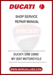 DON’T LET MINOR ISSUES TURN INTO MAJOR PROBLEMS. INVEST IN THE DUCATI 1098 1098S MY 2007 MOTORCYCLE SHOP SERVICE REPAIR MANUAL TODAY AND EXPERIENCE THE PEACE OF MIND THAT COMES