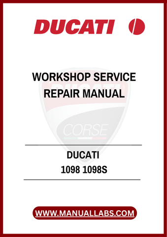DON'T LET A LACK OF INFORMATION HOLD YOU BACK. EQUIP YOURSELF WITH THE ULTIMATE RESOURCE FOR YOUR DUCATI 1098 AND 1098S, AND EXPERIENCE THE SATISFACTION OF MAINTAINING