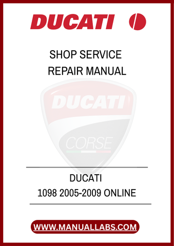 DON'T LET MINOR ISSUES TURN INTO MAJOR PROBLEMS. INVEST IN THE DUCATI 1098 SERVICE REPAIR MANUAL TODAY AND GAIN ACCESS TO INVALUABLE KNOWLEDGE THAT WILL ENHANCE YOUR