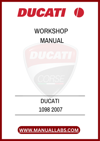INVEST IN YOUR DUCATI'S LONGEVITY AND PERFORMANCE WITH THE 2007 WORKSHOP MANUAL. DOWNLOAD YOUR PDF COPY TODAY AND TAKE THE FIRST STEP TOWARDS MASTERING YOUR MOTORCYCLE