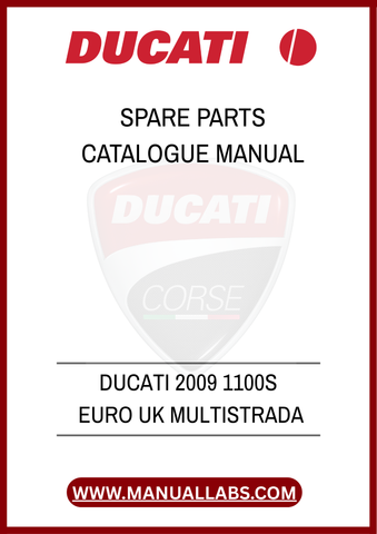 DON'T LET A MISSING PART HOLD YOU BACK. EQUIP YOURSELF WITH THE KNOWLEDGE AND TOOLS NECESSARY TO KEEP YOUR DUCATI RUNNING SMOOTHLY. PURCHASE THE SPARE PARTS CATALOGUE