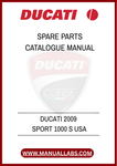 INVEST IN THE LONGEVITY OF YOUR DUCATI WITH THIS INDISPENSABLE MANUAL. WITH ACCURATE INFORMATION AT YOUR FINGERTIPS, YOU CAN KEEP YOUR SPORT 1000 S IN PEAK CONDITION