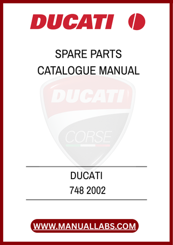 ACQUISTA ORA IL CATALOGO RICAMBI DUCATI 748 2002 IN FORMATO PDF E ASSICURATI DI AVERE SEMPRE A DISPOSIZIONE LE INFORMAZIONI NECESSARIE PER LA CURA DELLA TUA MOTO. UN INVESTIMENTO