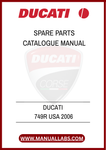 DON'T LET A MISSING PART HOLD YOU BACK. INVEST IN THE DUCATI 749R USA 2006 SPARE PARTS CATALOGUE MANUAL TODAY AND ENSURE YOUR BIKE RUNS SMOOTHLY FOR YEARS TO COME. WITH