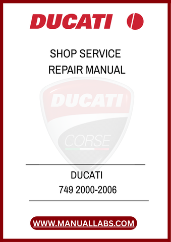 DON'T LET MINOR PROBLEMS TURN INTO MAJOR HEADACHES. EQUIP YOURSELF WITH THE ULTIMATE TOOL FOR MOTORCYCLE CARE AND MAINTENANCE. DOWNLOAD THE DUCATI 749 SHOP SERVICE