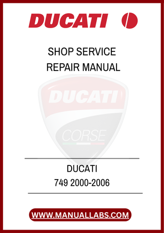 DON’T MISS OUT ON THE OPPORTUNITY TO ENHANCE YOUR MOTORCYCLE KNOWLEDGE AND SKILLS. DOWNLOAD THE DUCATI 749 SHOP SERVICE REPAIR MANUAL TODAY AND TAKE CONTROL OF 