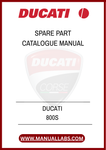 DON'T LET A MISSING PART HOLD YOU BACK. EQUIP YOURSELF WITH THE KNOWLEDGE AND TOOLS NECESSARY TO MAINTAIN YOUR DUCATI 800S EFFECTIVELY. PURCHASE YOUR PDF MANUAL 